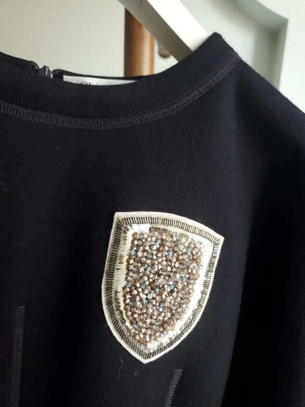 Dior Dior Women's Deep Blue Cotton Pullover Top 0089 Size XS / US 0-2 / IT 36-38 - 3 Thumbnail