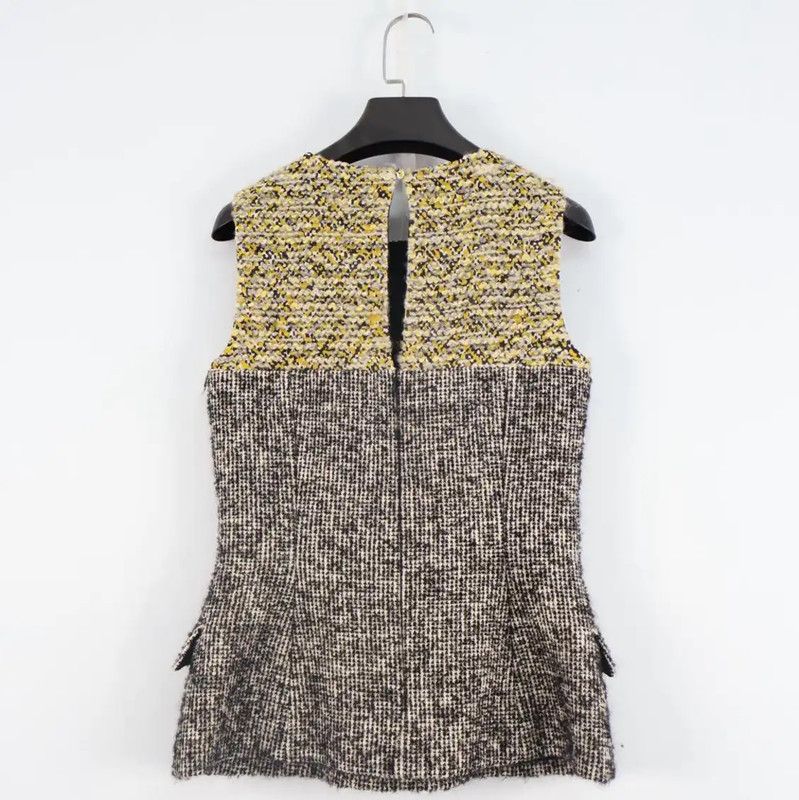 Dior Dior Colorblock Wool Women’s Sweater 0089 Size XS / US 0-2 / IT 36-38 - 2 Thumbnail