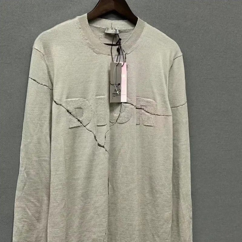Dior Dior Women's Pullover in Deep Gray 0089 Size L / US 10 / IT 46 - 3 Thumbnail
