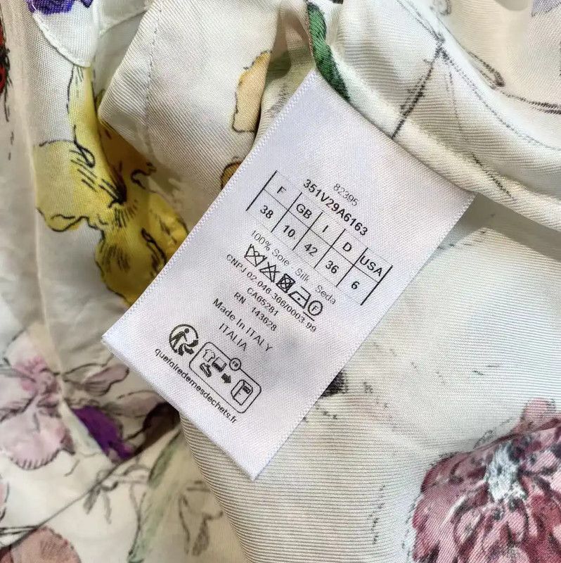 Dior Dior Multicolor Silk Women's Shirt 0089 Size ONE SIZE - 5 Thumbnail