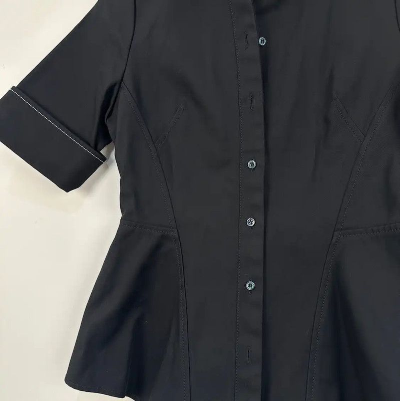 Dior Dior Black Cotton Women's Jacket 0089 Size M / US 6-8 / IT 42-44 - 4 Thumbnail