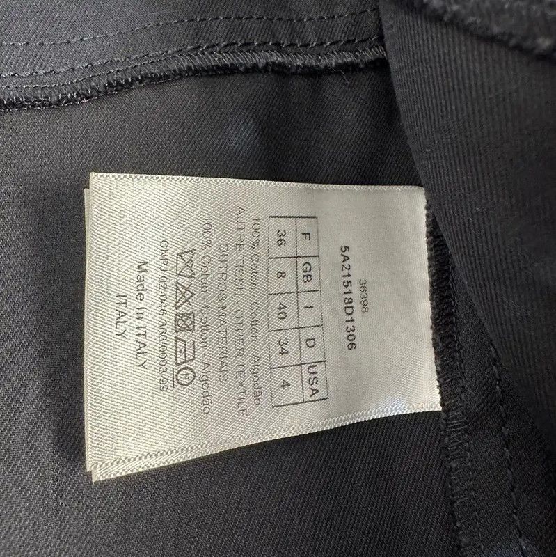 Dior Dior Black Cotton Women's Jacket 0089 Size M / US 6-8 / IT 42-44 - 5 Thumbnail