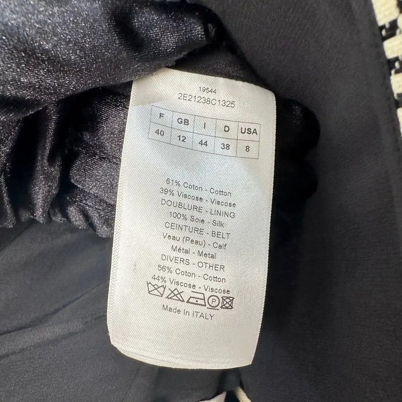 Dior Dior Beige Cotton Women's Jacket 0089 Size M / US 6-8 / IT 42-44 - 5 Thumbnail