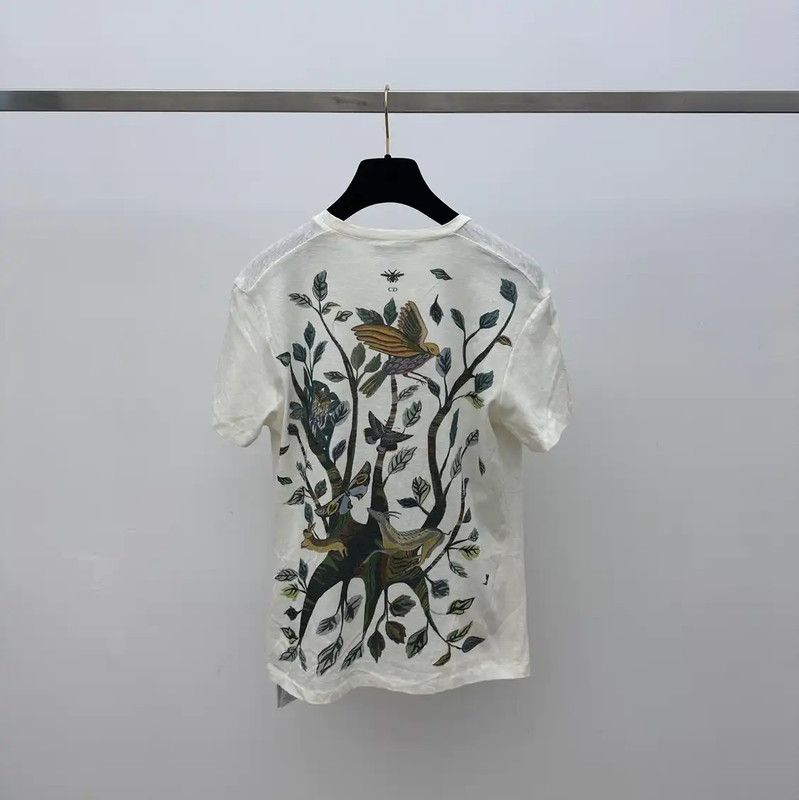 Dior Dior Multi-Color Women's T-Shirt 0089 Size L / US 10 / IT 46 - 2 Thumbnail