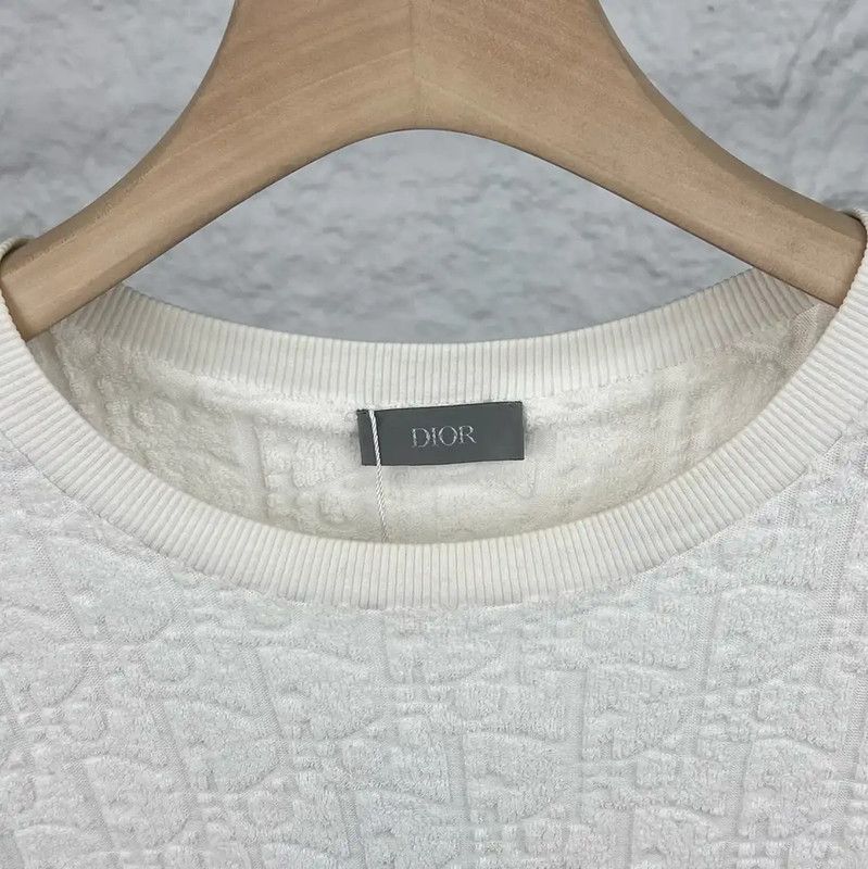 Dior Dior White Cotton Women's T-Shirt 0089 Size S / US 4 / IT 40 - 6 Thumbnail