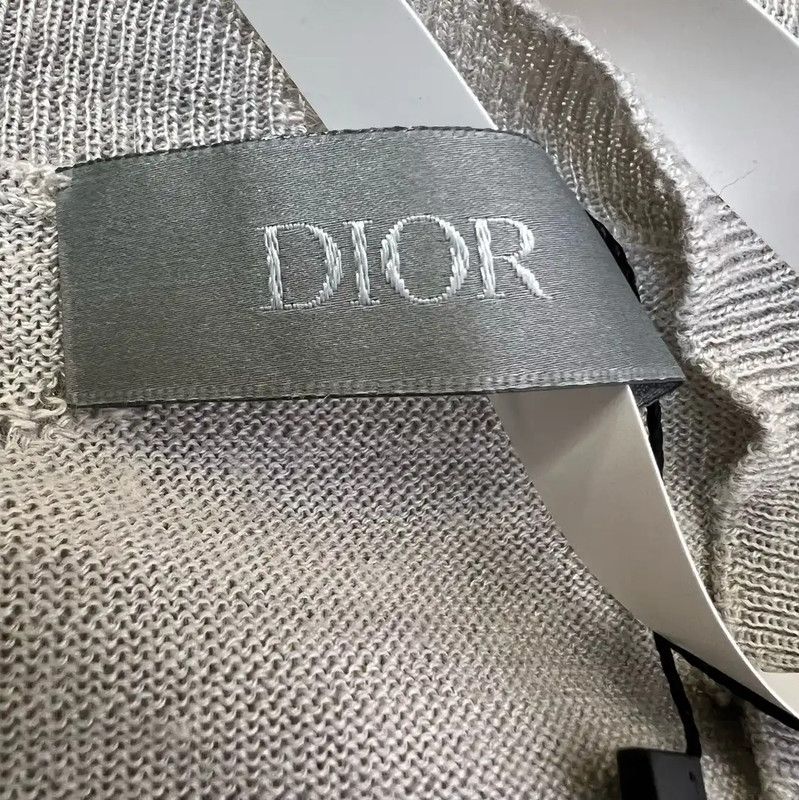 Dior Dior Grey Long Sleeve Pullover Sweater 0089 Size S / US 4 / IT 40 - 6 Thumbnail