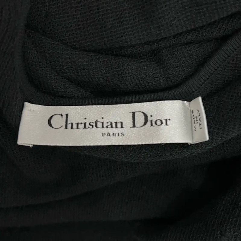 Dior Dior Black Women's T-Shirt 0089 Size ONE SIZE - 4 Thumbnail