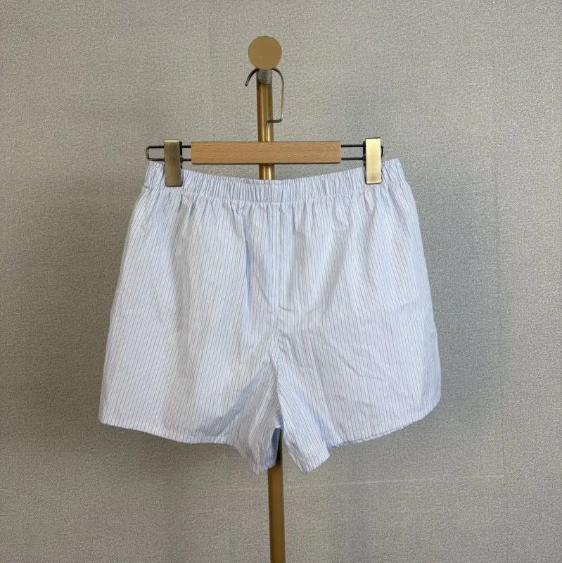 Dior Dior Summer Light Blue Striped Shorts 0089 Size 36" / US 14 / IT 50 - 2 Thumbnail