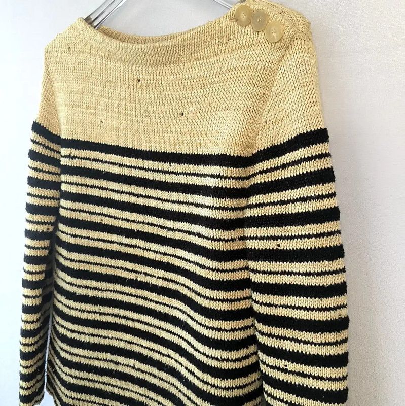 Dior Dior Striped Wool Pullover Sweater 0089 Size S / US 4 / IT 40 - 3 Thumbnail