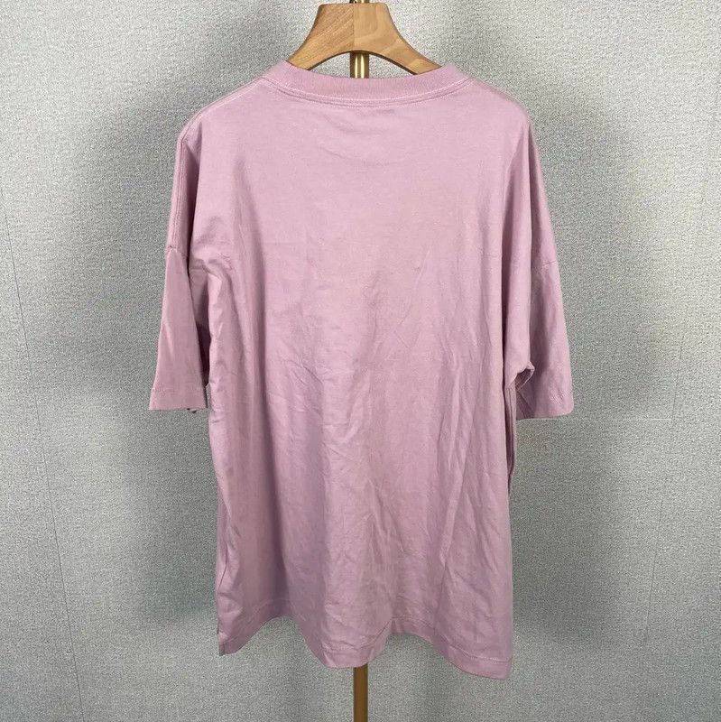 Dior Dior Pink Cotton Women's T-Shirt with Dog Print 0089 Size M / US 6-8 / IT 42-44 - 2 Thumbnail
