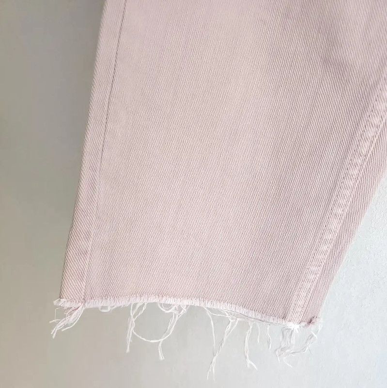 Dior Dior Light Pink Denim Casual Pants 0089 Size 27" / US 4 / IT 40 - 3 Thumbnail