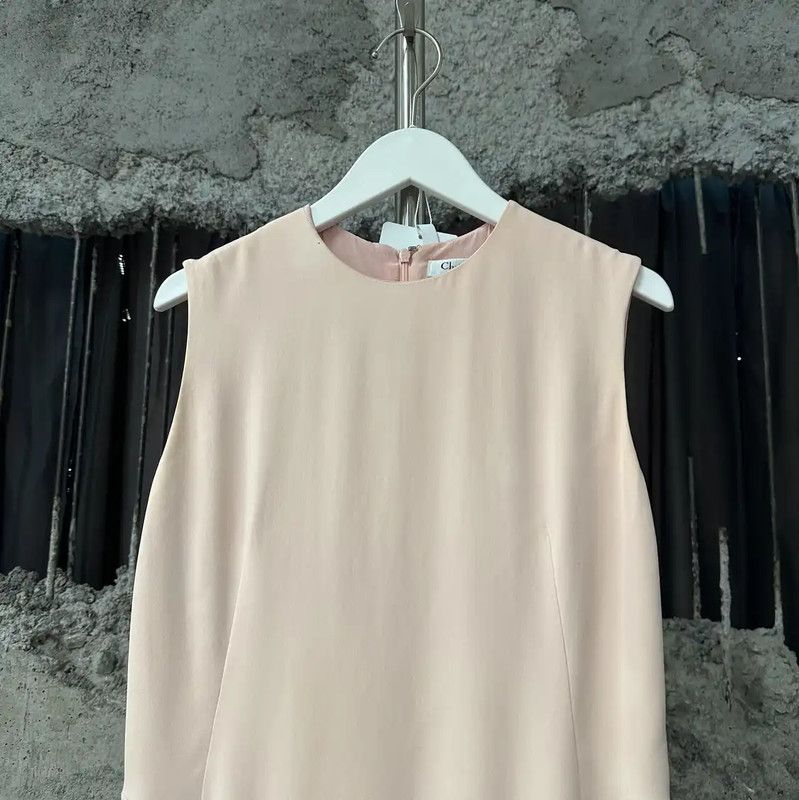 Dior Dior Pink Summer Sleeveless Dress 0089 Size ONE SIZE - 3 Thumbnail