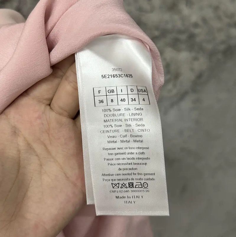 Dior Dior Pink Summer Sleeveless Dress 0089 Size ONE SIZE - 8 Thumbnail