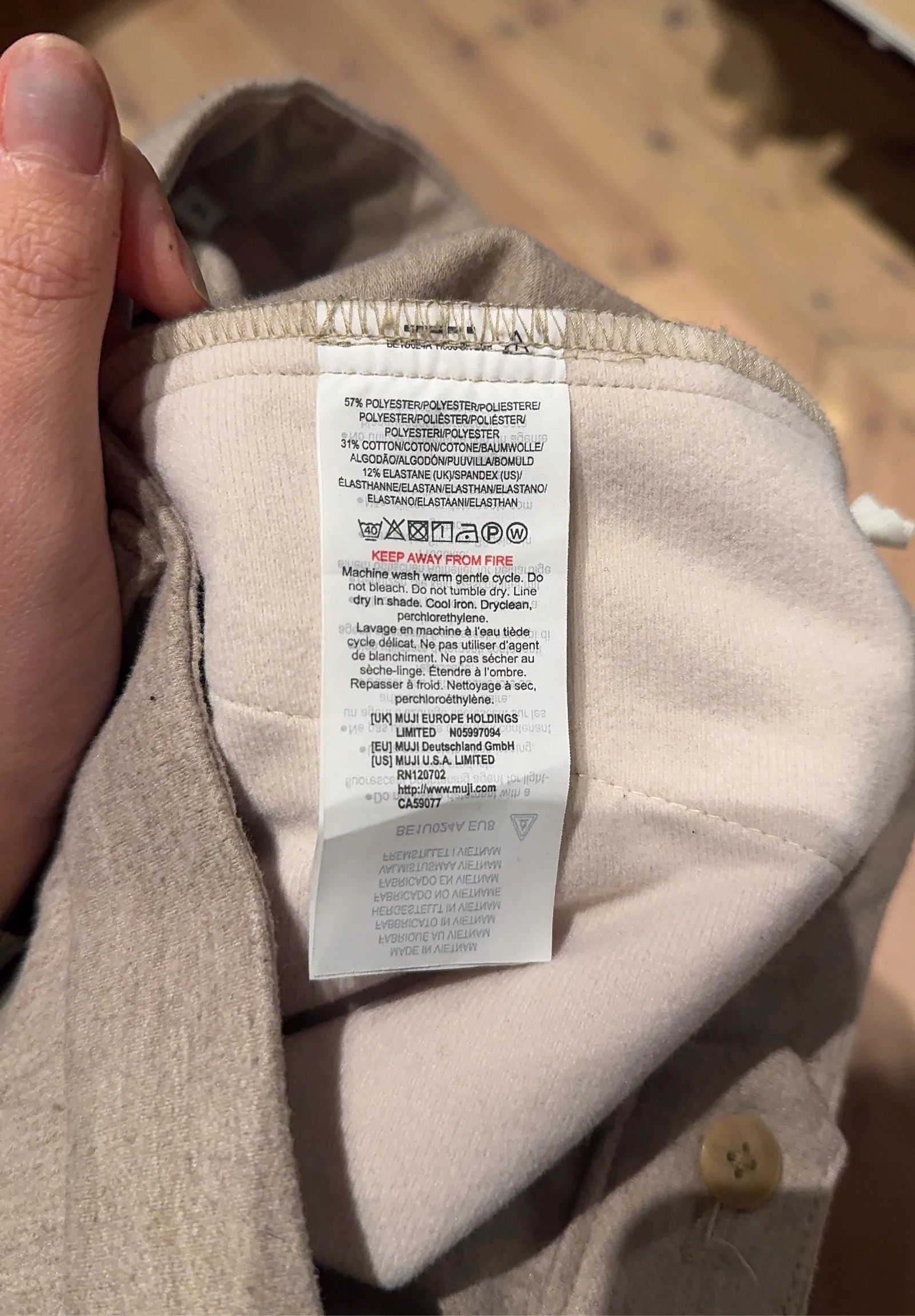 Muji Muji Pants Size 28" / US 6 / IT 42 - 3 Thumbnail