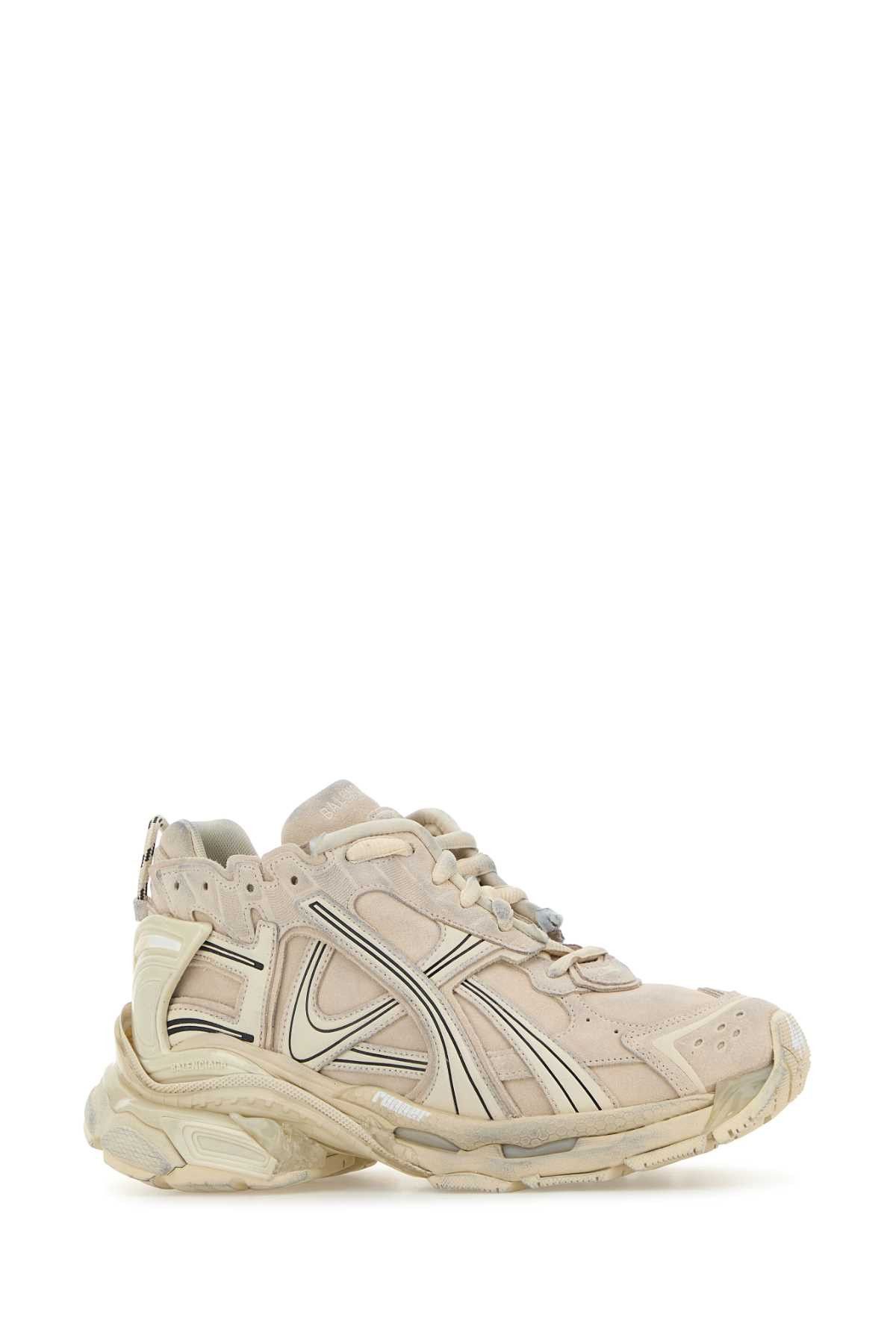 Balenciaga Sand Suede Runner Sneakers Size US 12 / EU 45 - 2 Thumbnail