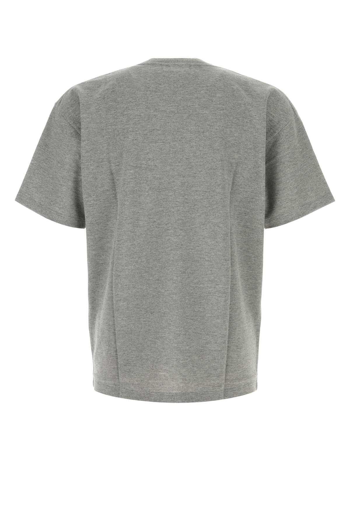 Grey Piquet T-Shirt