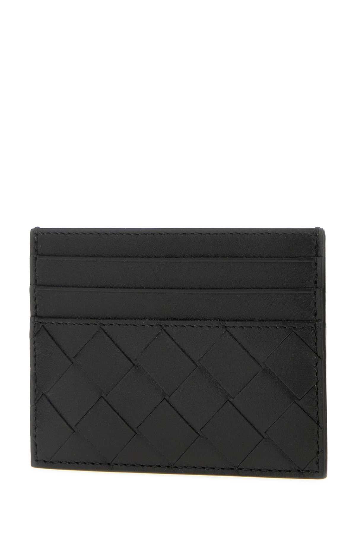 Bottega Veneta Black Leather Card Holder Size ONE SIZE - 2 Thumbnail