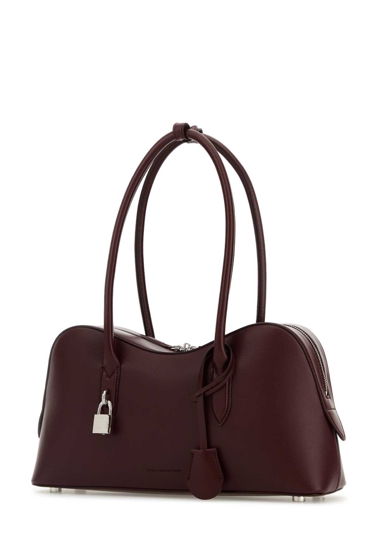 Stella McCartney Burgundy Synthetic Leather Ryder Medium Shoulder Bag Size ONE SIZE - 2 Thumbnail