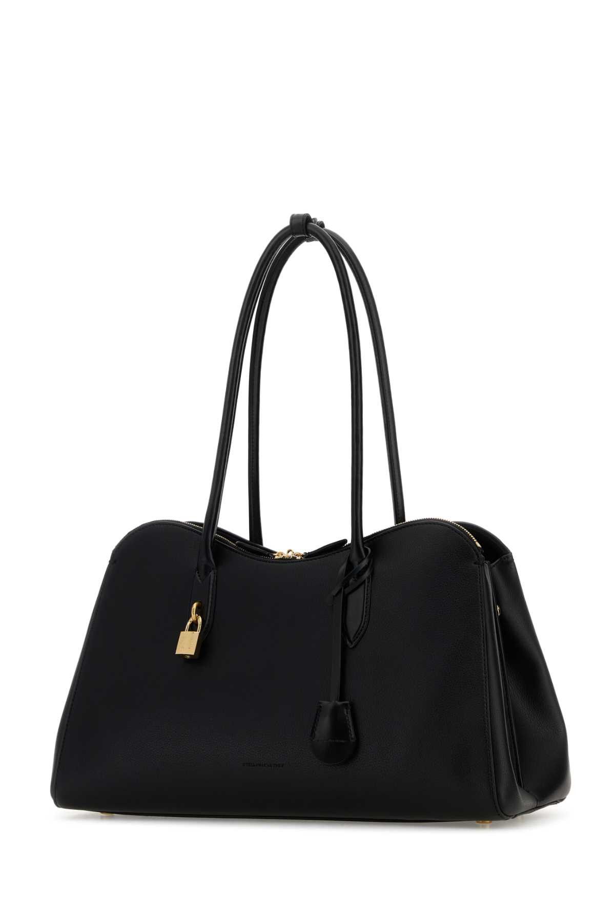 Stella McCartney Black Synthetic Leather Ryder Shopping Bag Size ONE SIZE - 2 Thumbnail