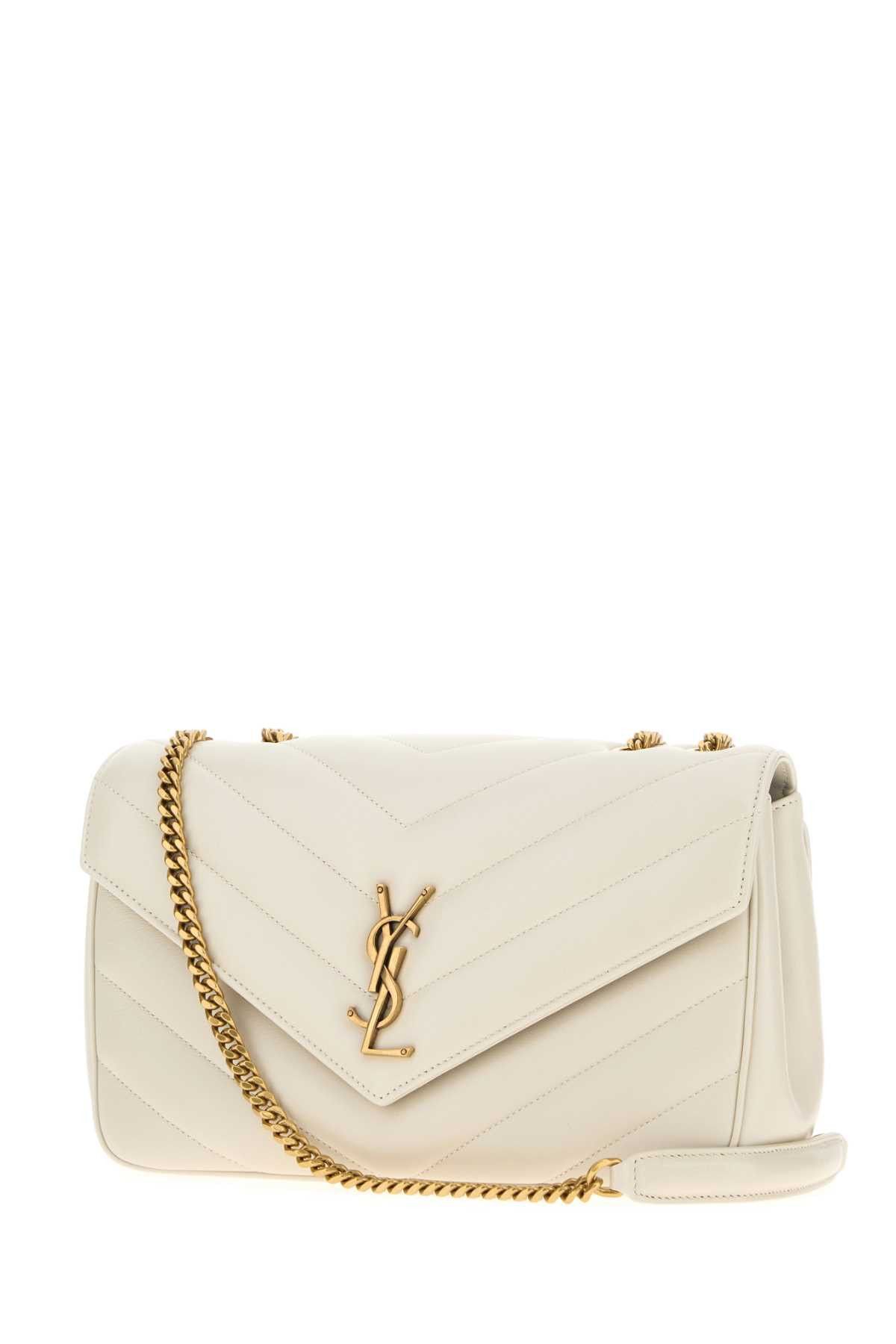 Saint Laurent Paris Ice Leather Medium Loulou Shoulder Bag Size ONE SIZE - 2 Thumbnail
