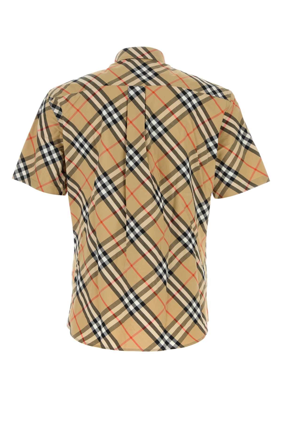 Burberry Printed Poplin Shirt Size US XL / EU 56 / 4 - 2 Thumbnail