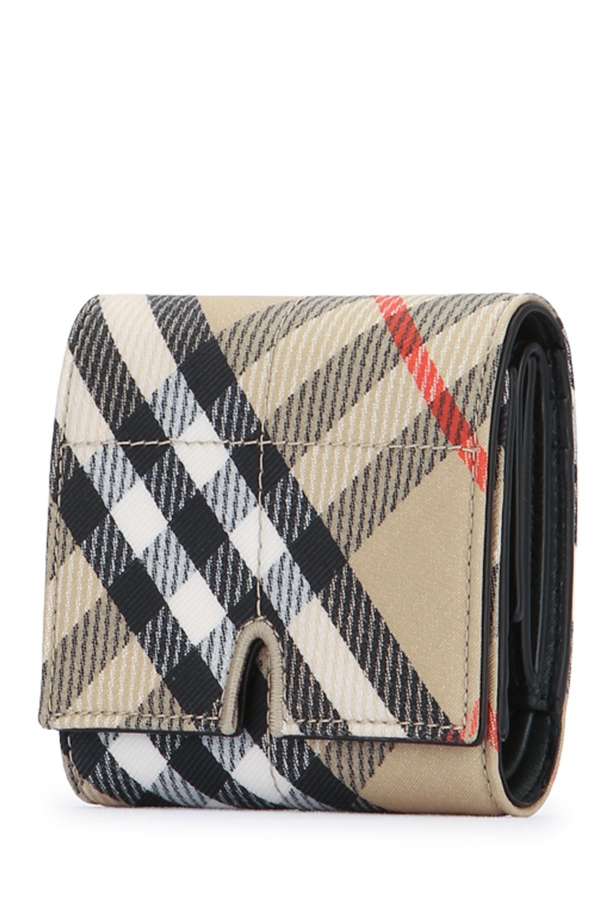 Burberry Ls Snip Compact Wallet Cj1 Size ONE SIZE - 2 Thumbnail
