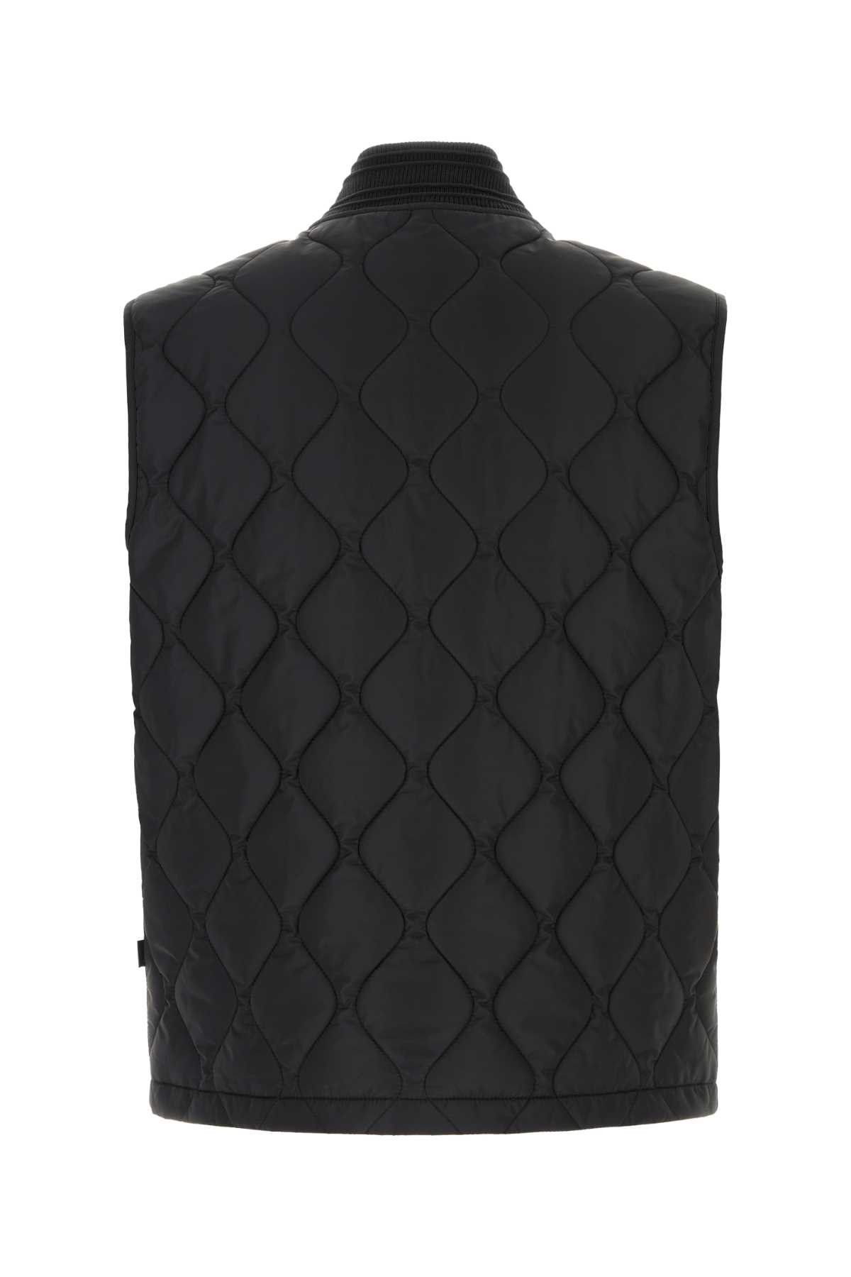 Burberry Black Nylon Vest Size US M / EU 48-50 / 2 - 2 Thumbnail