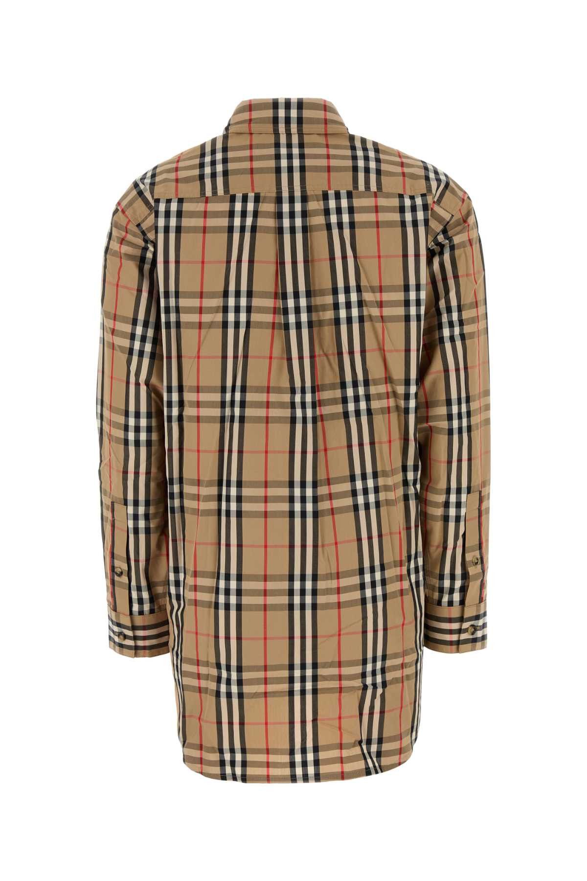 Burberry Embroidered Cotton Shirt Size S / US 4 / IT 40 - 2 Thumbnail