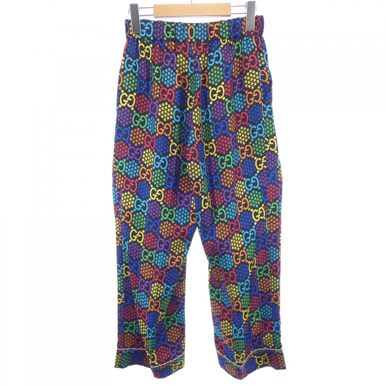 Gucci Gucci Gucci 610885 ZADGM Silk Pants Others Pants 610885 ZADGM DUTY FREE for USA Size ONE SIZE - 6 Thumbnail