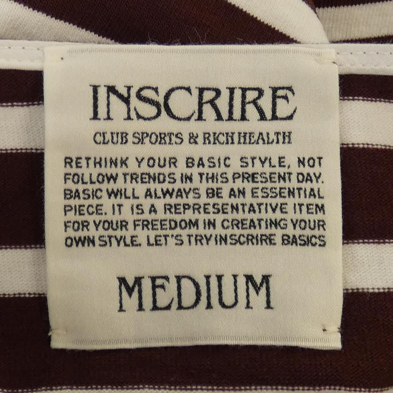 Other Other INSCRIRE 121AW-BC101 Top Cotton Tops 121AW-BC101 DUTY FREE for USA Size ONE SIZE - 3 Thumbnail