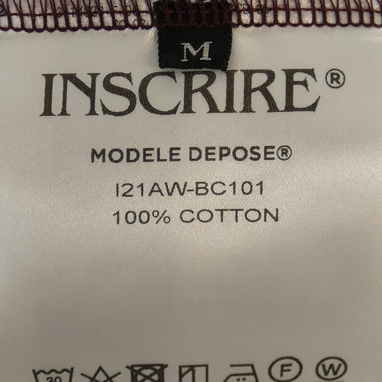 Other Other INSCRIRE 121AW-BC101 Top Cotton Tops 121AW-BC101 DUTY FREE for USA Size ONE SIZE - 4 Thumbnail