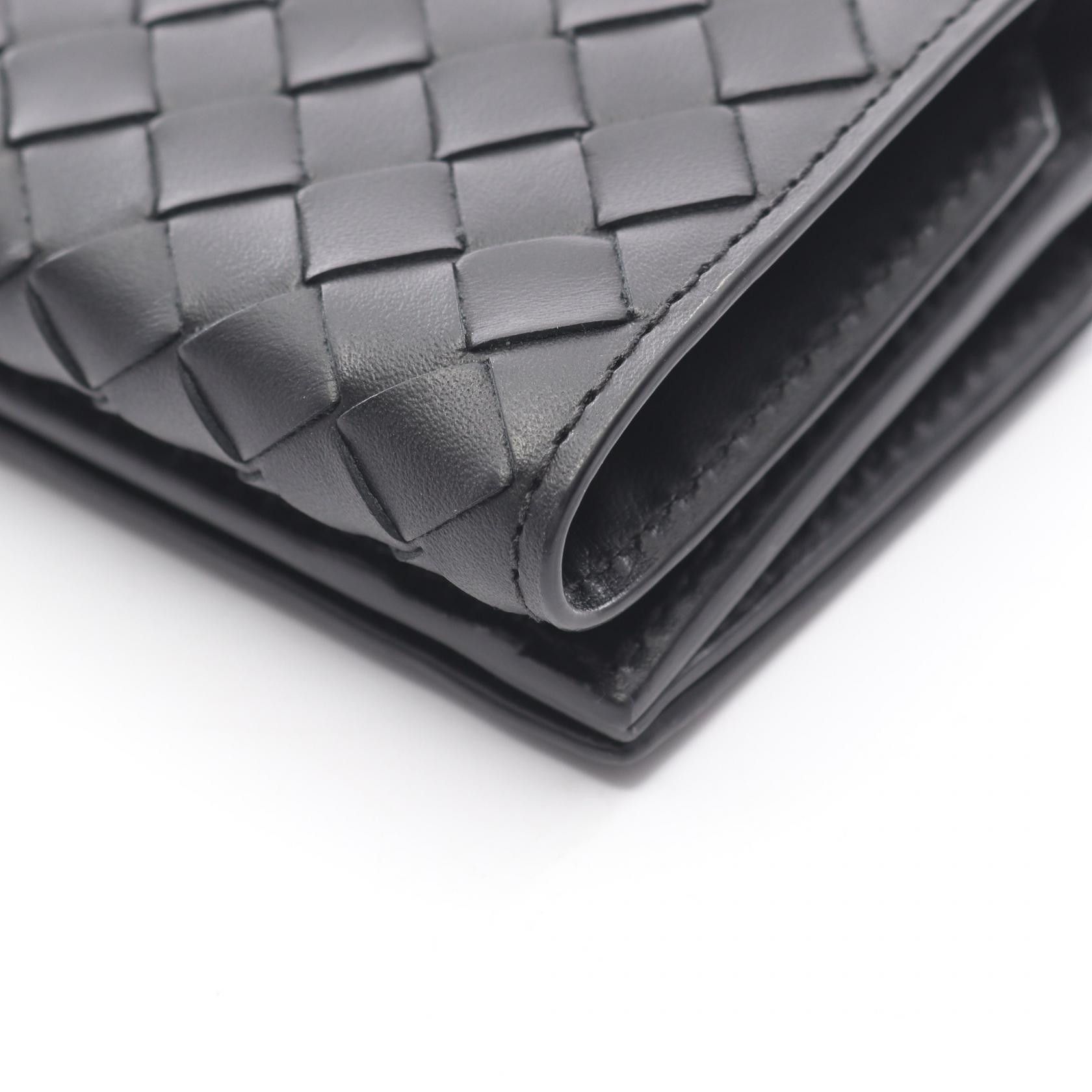 Bottega Veneta Bottega Veneta Bottega Veneta Intrecciato Leather Wallet Leather Short Wallet DUTY FREE for USA Size ONE SIZE - 6 Thumbnail