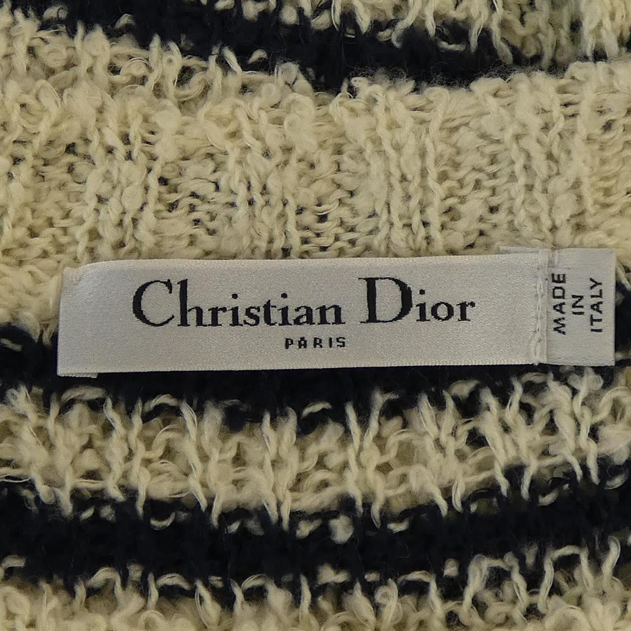 Dior Dior Christian Dior Knitwear Cotton Tops 524S24A7026 DUTY FREE for USA Size ONE SIZE - 4 Thumbnail