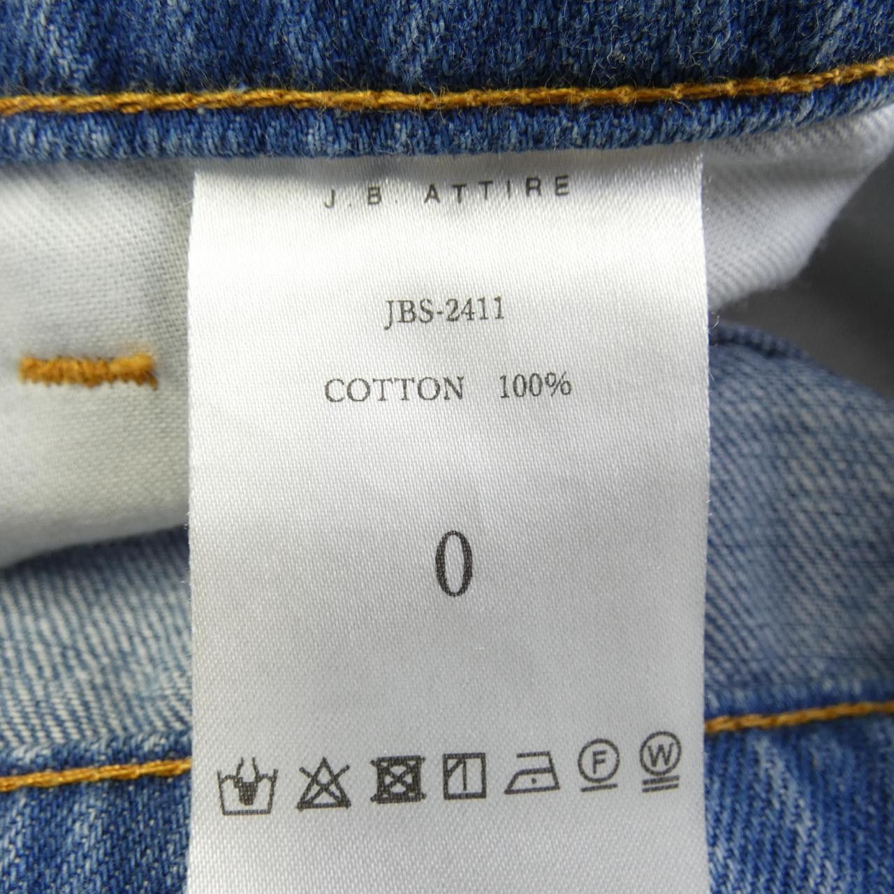 Other Other J.B.ATTIRE Jeans Denim Jeans DUTY FREE for USA Size ONE SIZE - 3 Thumbnail
