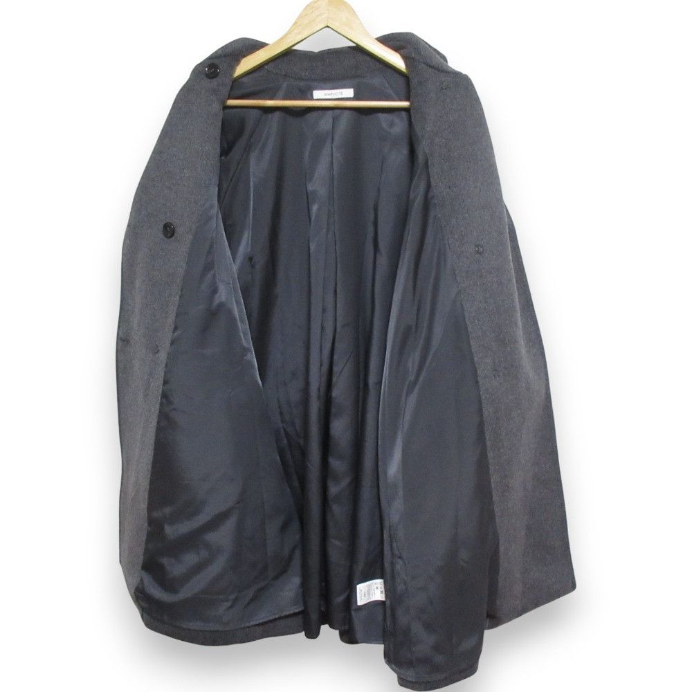 Other Other Simplicite W Beavertent Line Wool Blend Trench Coat Others Outerwear 24-020-700-1191-3 DUTY FREE for USA Size ONE SIZE - 3 Thumbnail
