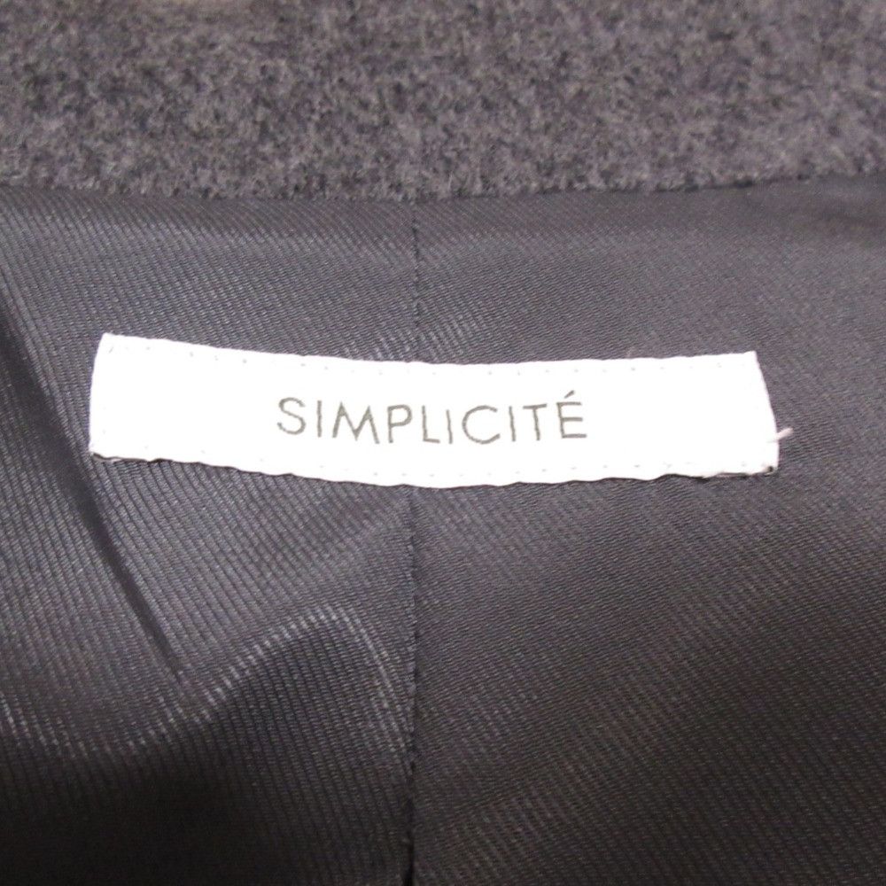 Other Other Simplicite W Beavertent Line Wool Blend Trench Coat Others Outerwear 24-020-700-1191-3 DUTY FREE for USA Size ONE SIZE - 9 Thumbnail