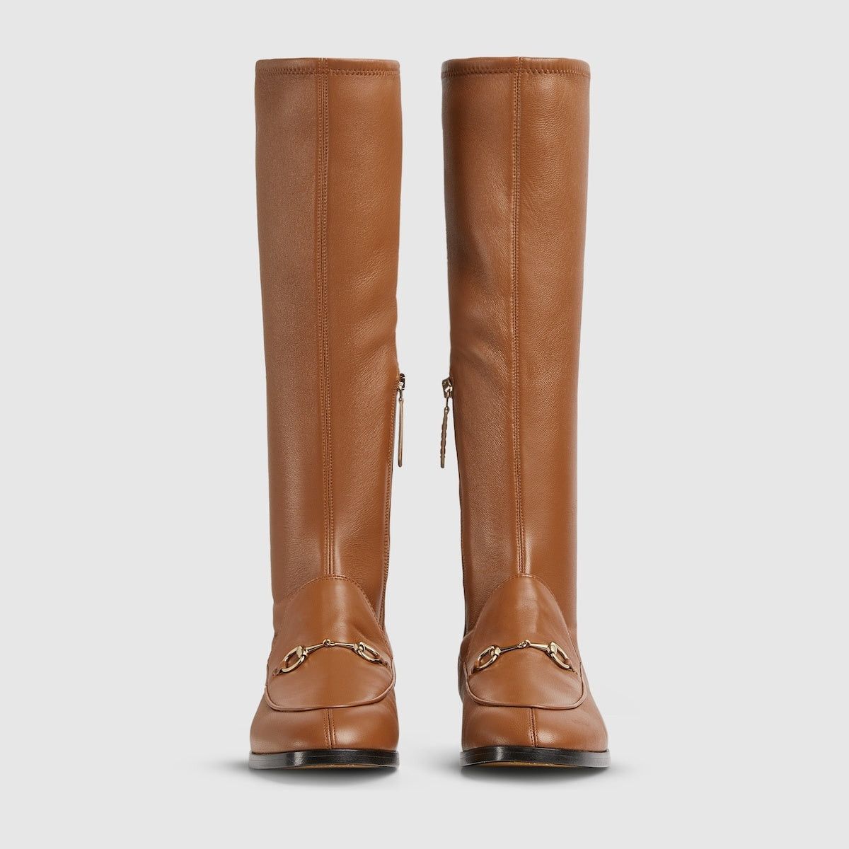 Gucci Gucci Jordaan Horsebit Stretch Leather Boots SIZE 35 Size ONE SIZE - 3 Thumbnail