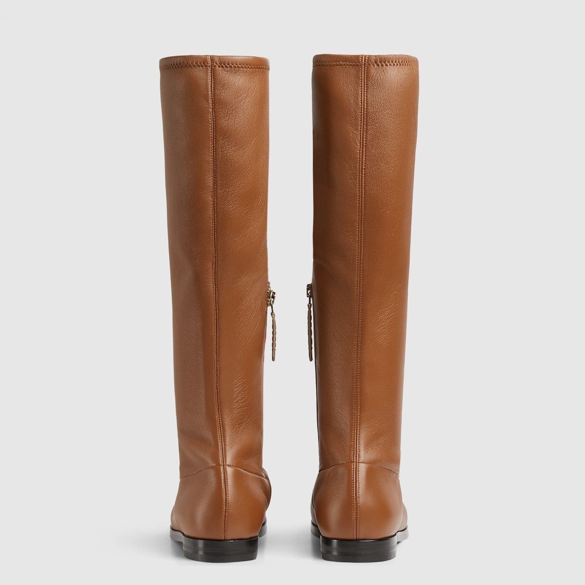 Gucci Gucci Jordaan Horsebit Stretch Leather Boots SIZE 36.5 Size ONE SIZE - 4 Thumbnail