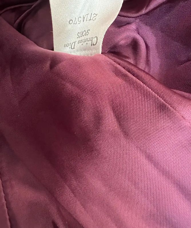 Dior Dior Women's Violet Double-Breasted Coat 0089 Size M / US 6-8 / IT 42-44 - 5 Thumbnail