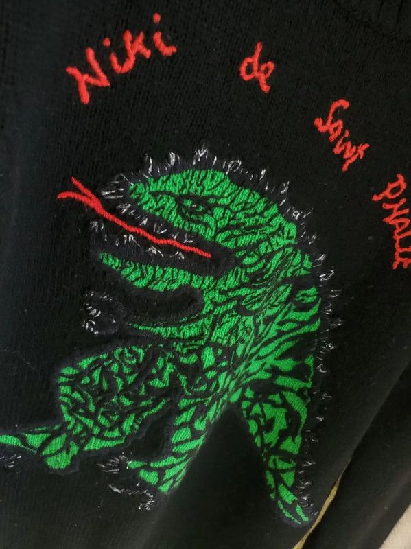 Dior Dior Black Cashmere Embroidered Long Sleeve Sweater 0089 Size XS / US 0-2 / IT 36-38 - 6 Thumbnail