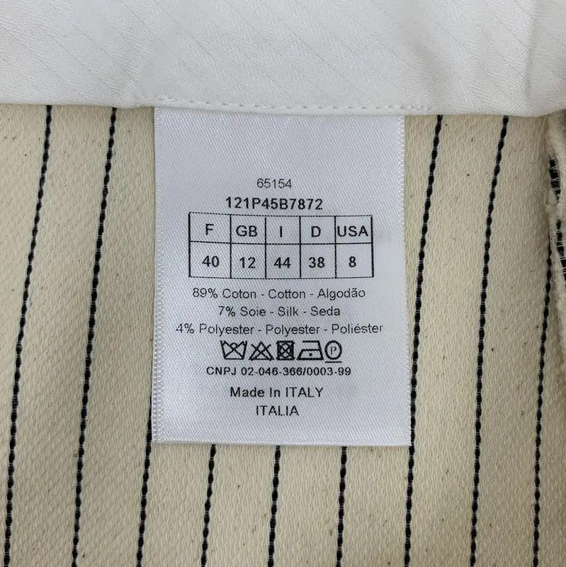 Dior Dior Beige Cotton Women's Shorts 0089 Size 23" - 6 Thumbnail