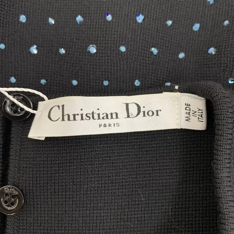 Dior Dior Black Women's T-Shirt with Unique Design 0089 Size ONE SIZE - 5 Thumbnail