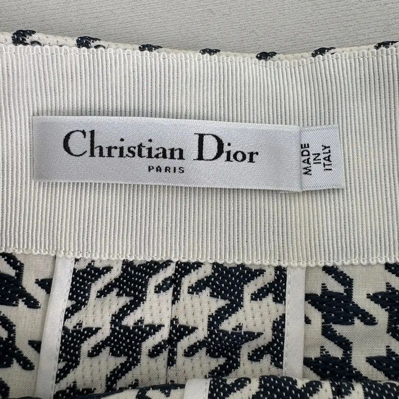Dior Dior Black Cotton Women's Skirt 0089 Size 22" - 3 Thumbnail