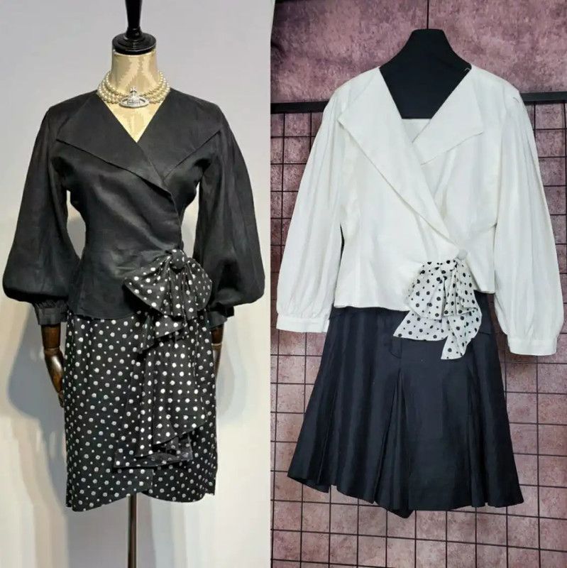 Dior Dior Polka Dot Short Sleeve Shirt 0089 Size M / US 6-8 / IT 42-44 - 2 Thumbnail
