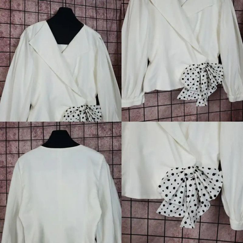 Dior Dior Polka Dot Short Sleeve Shirt 0089 Size M / US 6-8 / IT 42-44 - 4 Thumbnail