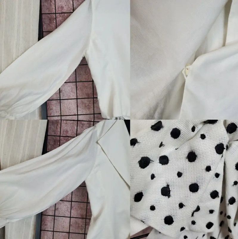 Dior Dior Polka Dot Short Sleeve Shirt 0089 Size M / US 6-8 / IT 42-44 - 7 Thumbnail