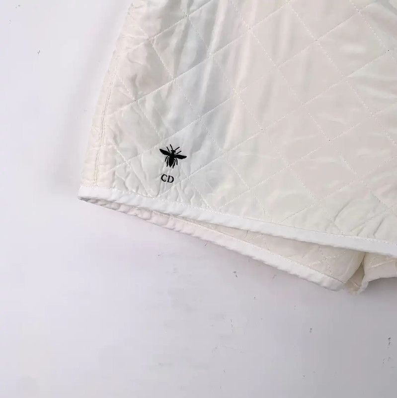 Dior Dior White Silk Women's Shorts 0089 Size 23" - 4 Thumbnail