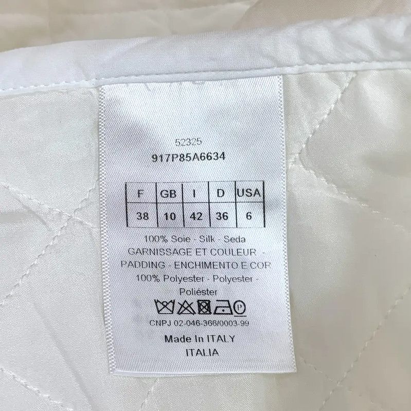Dior Dior White Silk Women's Shorts 0089 Size 23" - 6 Thumbnail