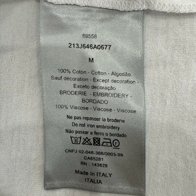 Dior Dior Women's Cotton T-Shirt with Unique Design 0089 Size M / US 6-8 / IT 42-44 - 7 Thumbnail