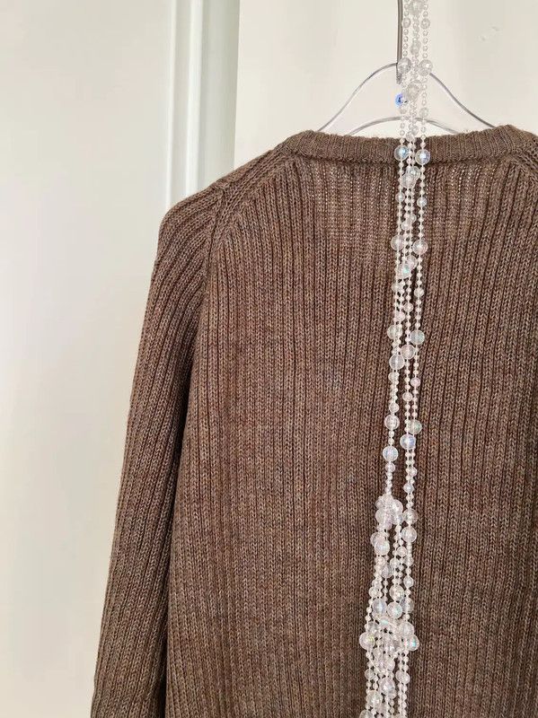 Dior Dior Khaki Women's Cardigan Sweater 0089 Size M / US 6-8 / IT 42-44 - 9 Thumbnail